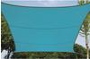 Perel Sonnensegel, wasserabweisend, 3.6 x 3.6 m, 160 g/m², Polyester, Quadrat,