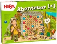 HABA -303717 -benteuer 1x1, Rechen- und Lernspiel zum spielerischen Trainieren des