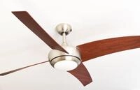 AireRyder Deckenventilator Borealis mit Beleuchtung und Fernbedienung, Geh&auml;use Satin
