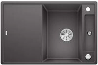 BLANCO AXIA III 45 S | Granitsp&uuml;le aus SILGRANIT felsgrau | Einbauart: Einbau von