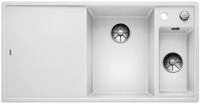 BLANCO AXIA III 6 S | Granitsp&uuml;le aus SILGRANIT wei&szlig; | Hauptbecken rechts 