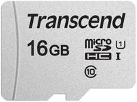 Transcend 16GB microSDHC 300S Speicherkarte, UHS-I U1, bis zu 95 MB/s | Ideal f&uuml;r