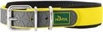 HUNTER Hundehalsband Convenience Comfort, Farbe: Neongelb, Mit Neopren-Polsterung,