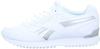 Reebok Damen ROYAL Glide Ripple Clip Sneaker, White White Silver Met, 36 EU