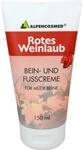 ALPENCOSMED Rotes Weinlaub Bein- und Fu&szlig;creme 150 ml