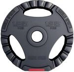GORILLA SPORTS&reg; Hantelscheiben 1,25&ndash;30 kg, 30/31 mm, Tri-Grip, Kunststoff