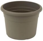 greemotion Blumentopf Fiona Taupe 35 l [&Oslash;50 cm x H: 35,5 cm] - Pflanzentopf aus