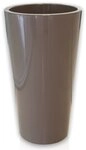 Euro3Plast 2785.G9 Pflanztopf Tuit, Durchmesser 33 cm, taupe