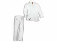 Ju-Sports Karate Anzug Bonsai Weiß 110 I Klassischer Karateanzug speziell für