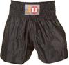 Ju-Sports Thaiboxhose Color Schwarz XXS I Thaibox Shorts im typischen...