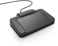 Philips ACC2330/00 USB-Fu&szlig;schalter 4 Pedal-Design, frei konfigurierbar, Plug und