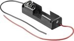 Batteriehalter 1x Mignon AA mit Anschlu&szlig;kabel (VE 1 St&uuml;ck)