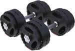 GORILLA SPORTS&reg; Kurzhanteln 2er Set 20/30 kg &ndash; Verstellbare Hanteln mit