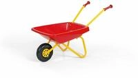 Rolly Toys Schubkarre (Farbe rot/gelb, Gartenschubkarre, Kunststoffschubkarre,