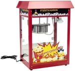 Royal Catering Popcornmaschine Retro-Design in Rot 1500 W 5 kg/h beleuchteter