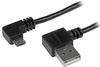 StarTech.com Micro USB Kabel mit rechts gewinkelten Anschlüssen - Stecker/Stecker -