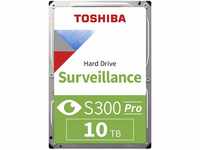 Toshiba 10TB S300 Surveillance HDD - 3.5' SATA Internal Hard Drive Supports up...