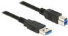 Delock USB-Kabel USB 3.2 Gen1 (USB 3.0 / USB 3.1 Gen1) USB-A Stecker, USB-B...