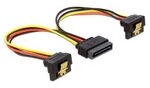 DeLOCK Y-Kabel Y-Kabel Power SATA 15 Pin > 2 x SATA HDD