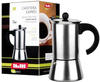 IBILI - Express-Kaffeekocher Indubasic, 4 Tassen, 185 ml, Edelstahl, für