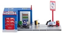 Siku 5507, Werkstatt "Car Service", Kunststoff/Metall, Multicolor, Inkl. 2