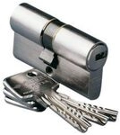 ABUS EC550NP Profilzylinder EC550 NP, Lg 30/40mmm.3 Schl&uuml;ssel, mit N+G,