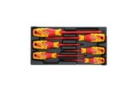 GEDORE VDE-Schraubendreher-Satz in 1/3 Es-Modul, 1 St&uuml;ck, 1500 ES-VDE 2170 PZ