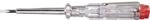 Wiha Spannungspr&uuml;fer 220-250 Volt Schlitz transparent, mit Ansteckclip (05271)...