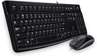 Logitech MK120 Kabelgebundenes Set mit Tastatur und Maus f&uuml;r Windows - BGR QWERTY