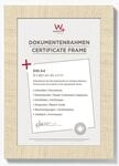 walther design Bilderrahmen cremeweiss 21 x 29,7 cm (DIN A4) Home Holzrahmen HO130W