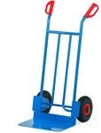 Fetra Stahlrohrkarre, Traglast 250 kg, Schaufel, Luftbereifung, 1 St&uuml;ck, 1150 x 620