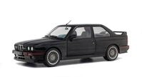 Solido Modell BMW M3 Sport Evo 1990 (schwarz) - detailgetreues Modellauto aus