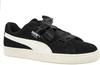 PUMA Damen Suede Heart Jewel Jr Sneaker, Black-Whisper White, 36 EU