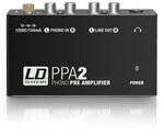 LD Systems PPA 2 Phono-Vorverst&auml;rker und Entzerrer LDPPA2, schwarz
