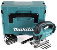 Makita DJV 180 T1J Akku Stichs&auml;ge 18V + 1x Akku 5,0Ah + Makpac - ohne...