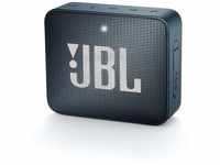 JBL GO 2 kleine Musikbox in Dunkelblau – Wasserfester, portabler