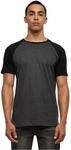 Urban Classics Herren Raglan Contrast Tee &ndash; Kurzarm T-Shirt aus Baumwolle mit