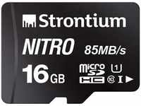 Strontium Nitro 16GB Micro SD Single Pack - 85MB/s U1 Class