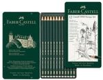 FABER-CASTELL - Bleistifte Set Castell 9000 12-teilig im Metalletui 