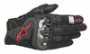 Alpinestars Motorradhandschuhe Smx-1 Air V2 Gloves Black Red Fluo, Schwarz/Rot, S