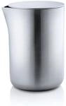 blomus -BASIC- Milchk&auml;nnchen aus mattiertem Edelstahl mit Deckel, Milchkanne 250 ml