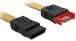 Delock SATA 6 GB/S Verl&auml;ngerungskabel 30 cm gelb