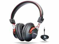 Avantree Audition – Bluetooth Over Ear Kopfhörer & Mikrofon für PC mit 40...