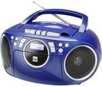 Dual P 70 Blau &bull; Kassettenradio mit CD &bull; UKW-Radio &bull; Boombox &bull; CD-Player &bull;