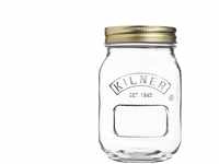 Kilner - Einmachglas - Einweckglas - Glas mit Prägung - 500 ml