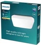 Philips myLiving Mauve LED Deckenleuchte (17 W), LED Leuchte mit warmwei&szlig;em Licht,