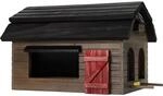 Wildlife Garden WG220 Futterscheune Braun - Vogelfutterhaus aus Holz