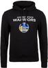 New Era - NBA Golden State Warriors Team Logo Hoodie - Schwarz Größe L, Farbe