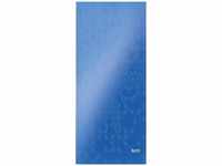 Leitz 46251036 Notizbuch WOW, A4, liniert, blau metallic
