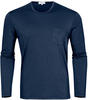 Mey Nachtwäsche Serie Jefferson Modal Herren Homewear Shirts Yacht Blue M(M)